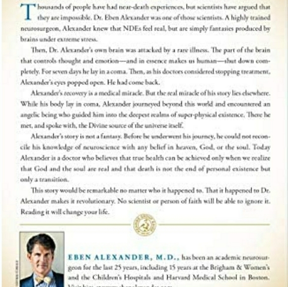 Proof of Heaven by Eben Alexander MD - Picture 2 of 2